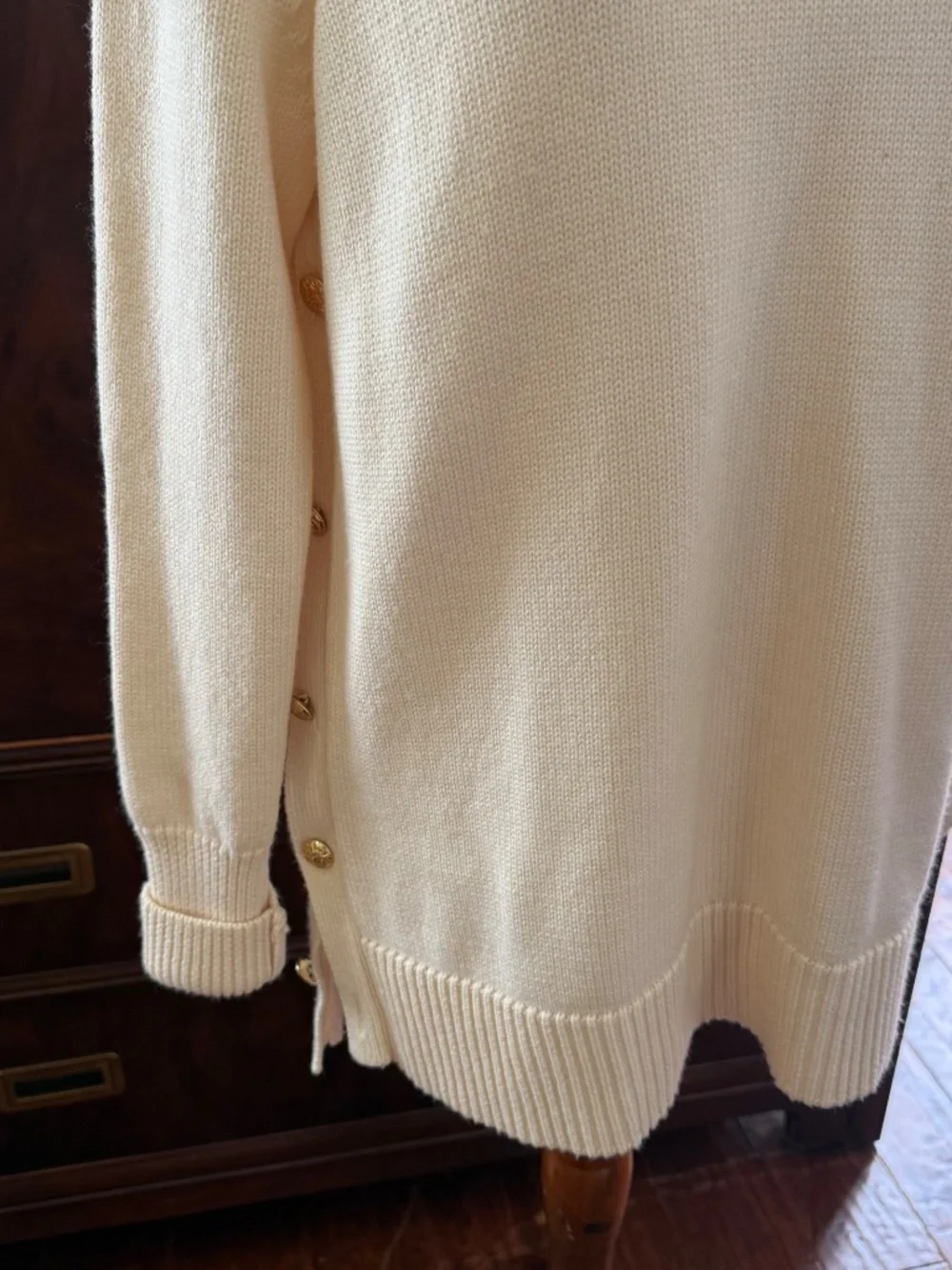 Tuckernuck Sophia Ivory Turtleneck Sweater Size S - Picture 3 of 13